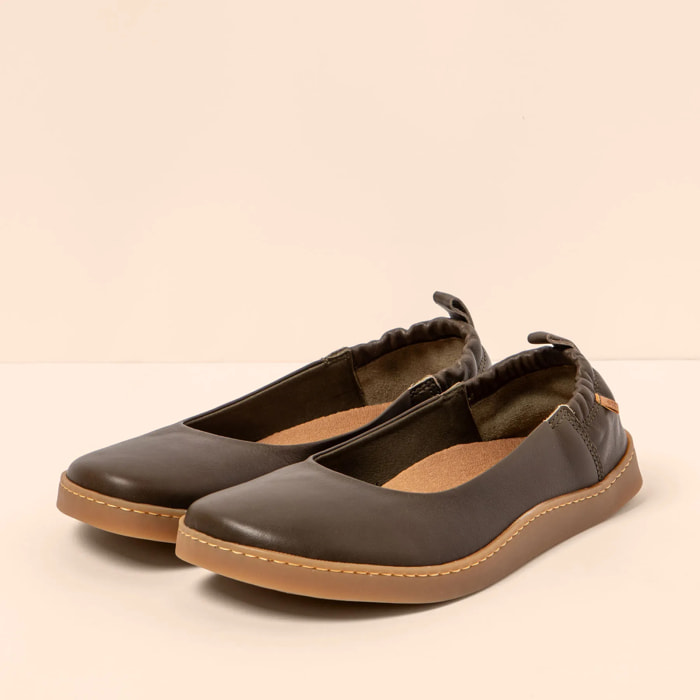 Bailarinas N5912 SOFT NAPPA FOREST/ ORIGEN color Forest