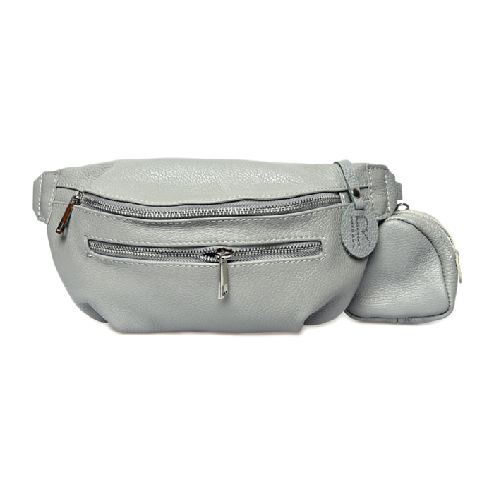 Borsa a spalla Isabella Rhea Grigio