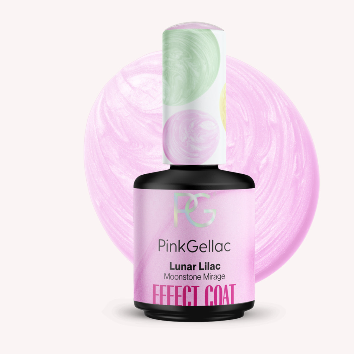 Vernis semi-permanent - Coat Effet - Lunar Lilac - 15 ml