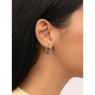 Orecchino Guidance Argento