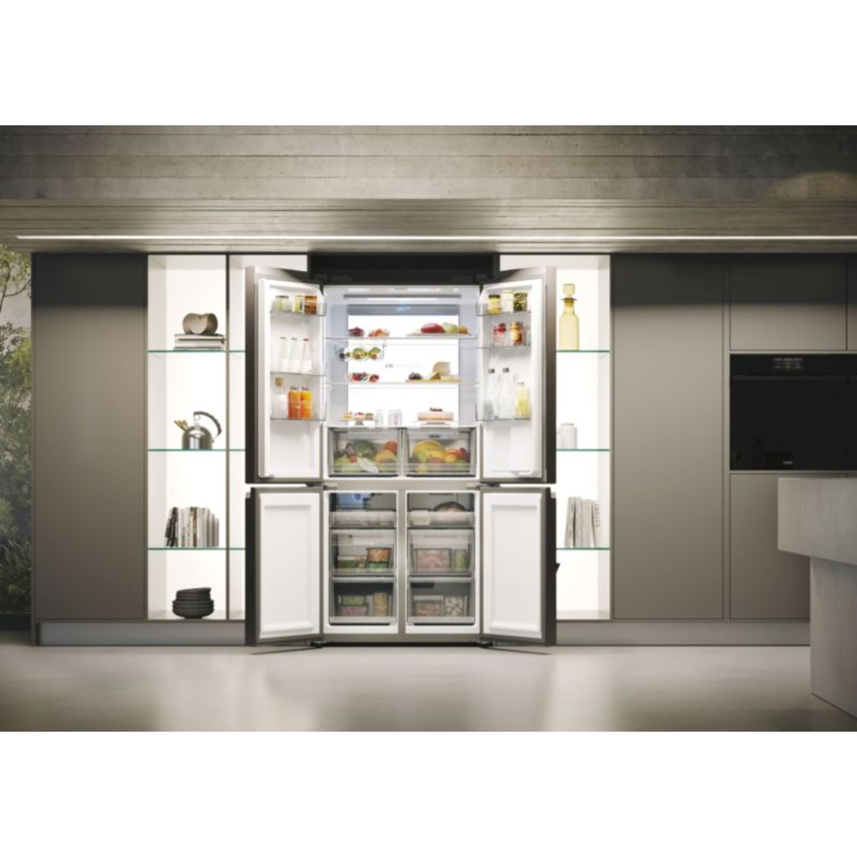 Réfrigérateur multi portes HAIER HCR79F19EHMD