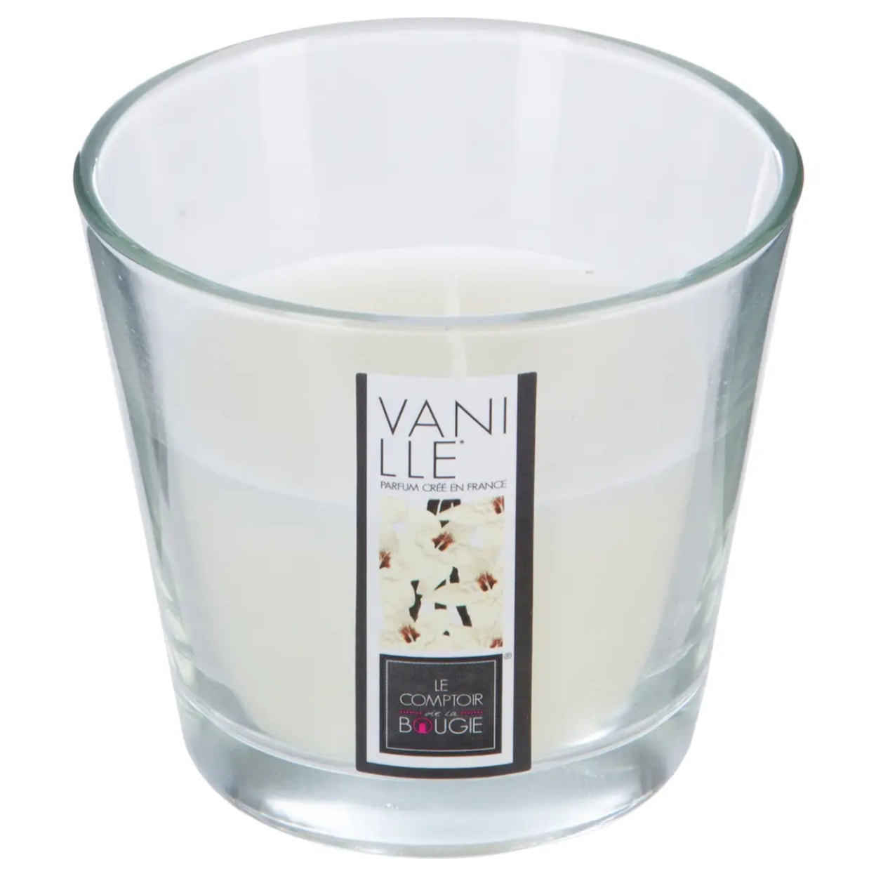 Bougie parfumée en verre 135G