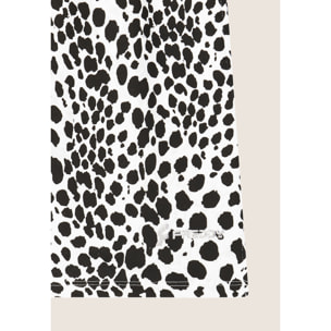 Pantaloncini animalier regular fit in french terry