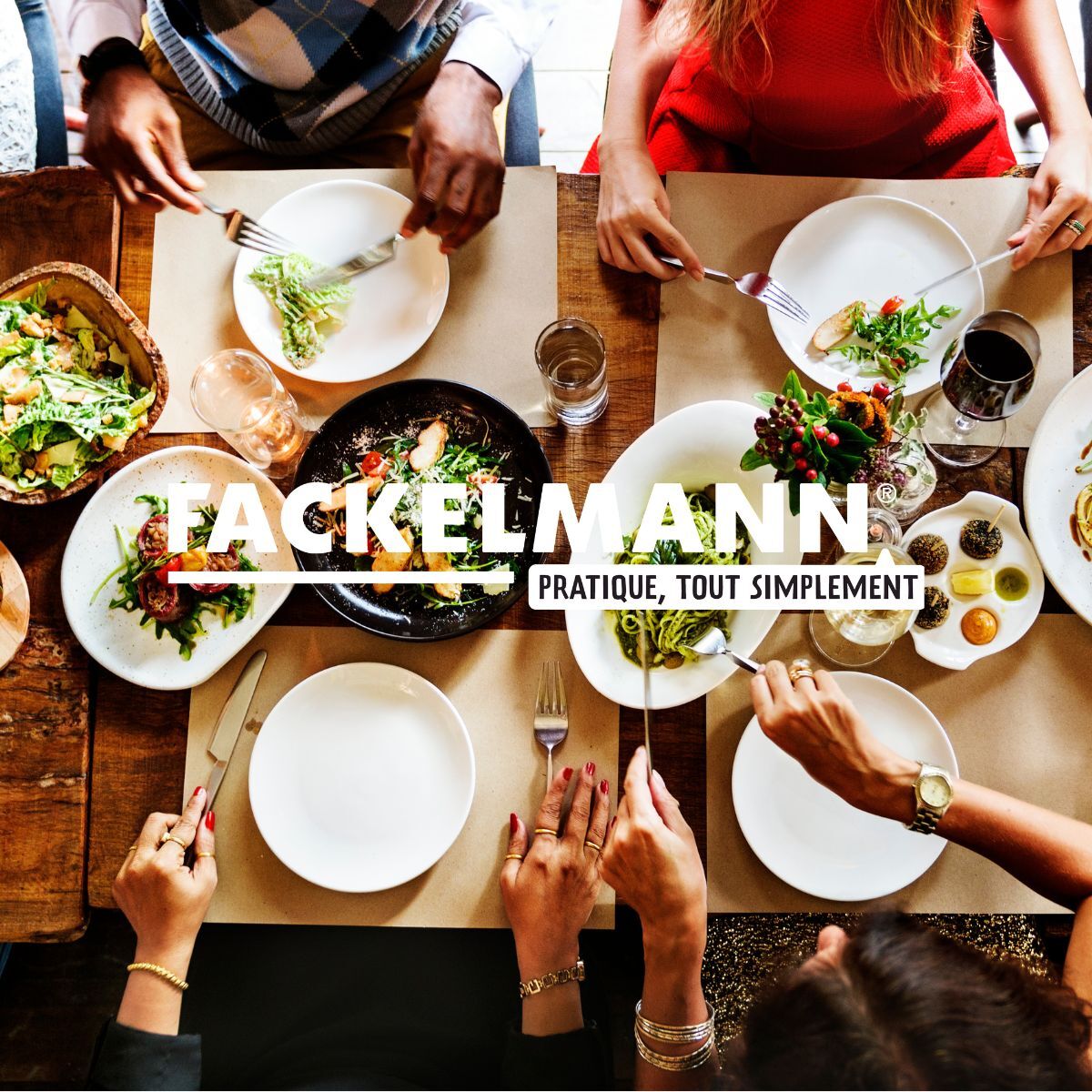 Set 2 poêles en inox, 3 faitouts inox Fackelmann Eterna