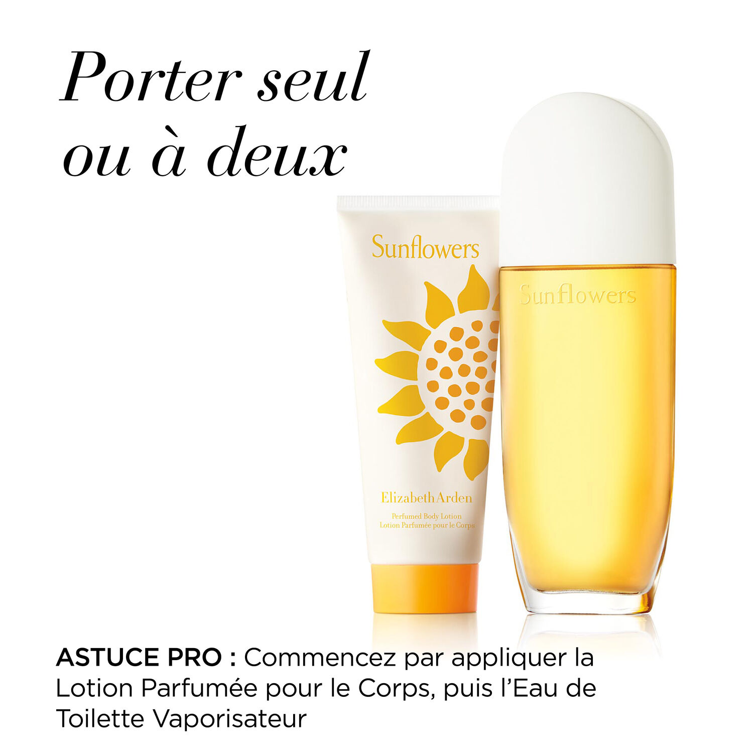 Sunflowers - Coffret Eau de Toilette 100 ml + Lotion Corps Parfumée 100 ml