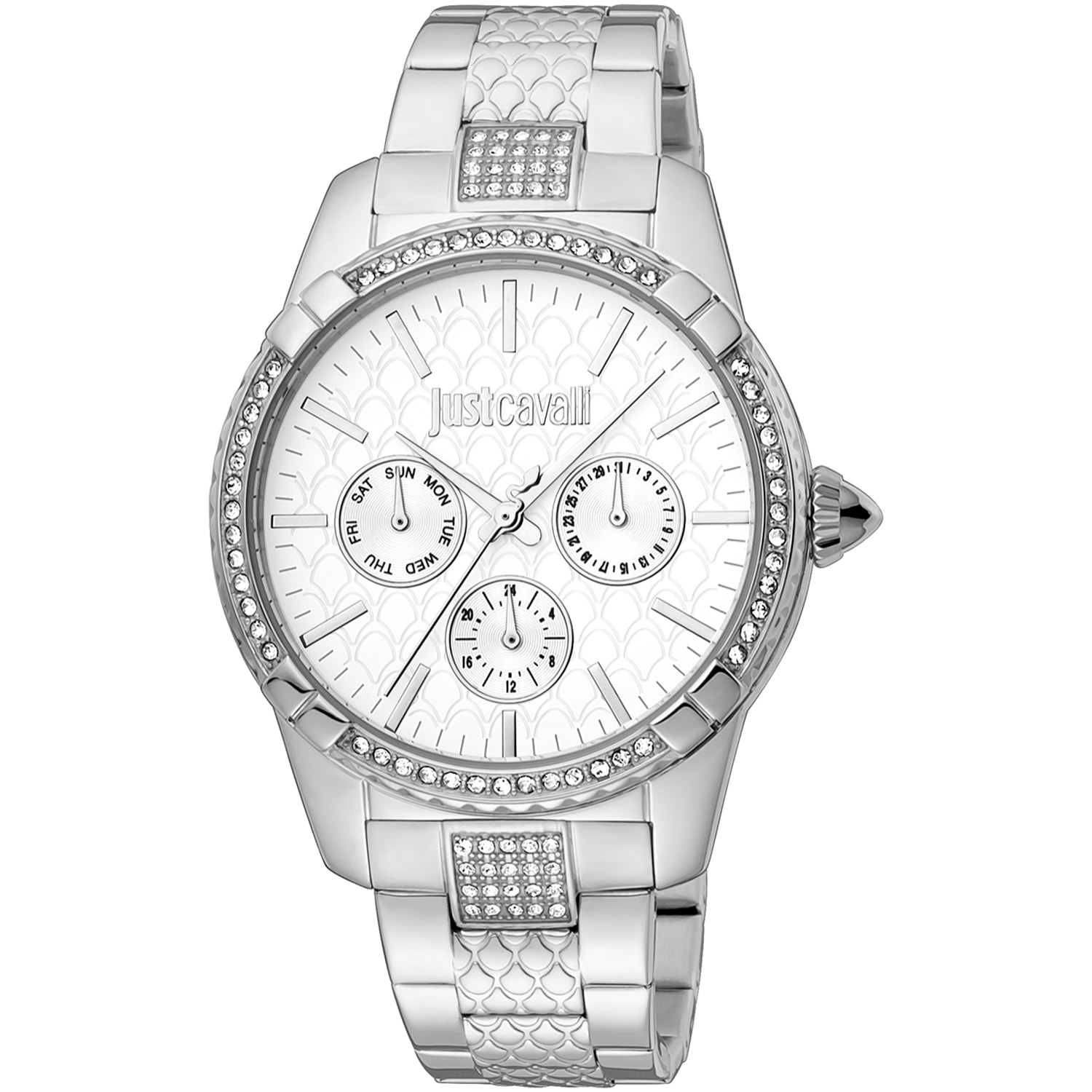 Reloj Just Cavalli JC1L173M0045 Mujer Analogico Cuarzo con Correa de Acero inoxidable