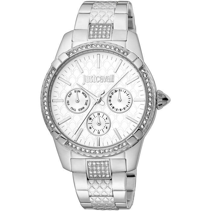 Reloj Just Cavalli JC1L173M0045 Mujer Analogico Cuarzo con Correa de Acero inoxidable