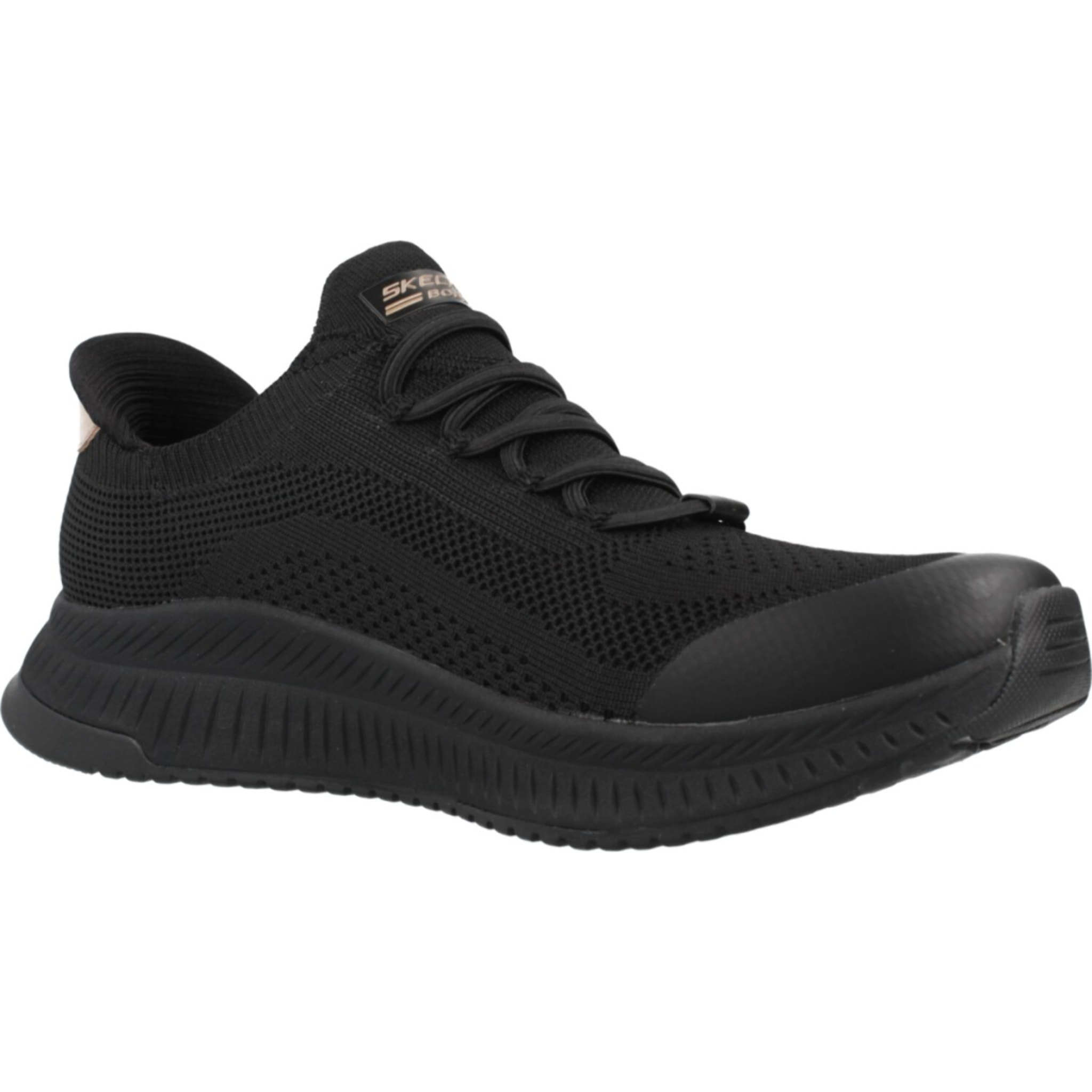 Sneakers De  Mujer Slip-ins Bobs Squad 4 Dire Step Negro