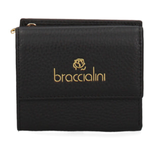 Portafoglio  da donna In Vera pelle Made in Italy 11x8,5x4 cm