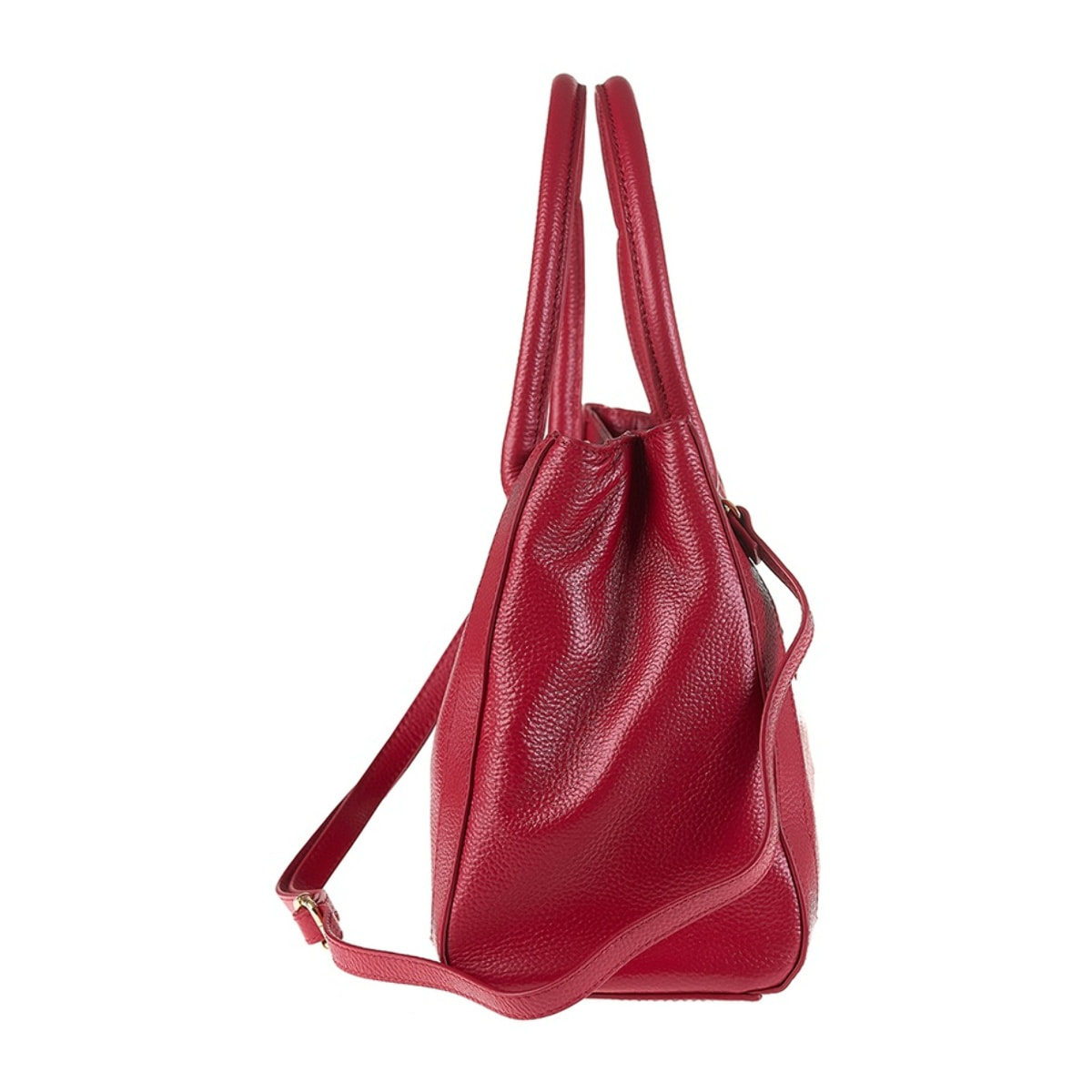 Borsa a mano da donna Made in Italy - Modello Althea Lux - 100% pelle - 34.5 x 22.0 x 17.0 cm