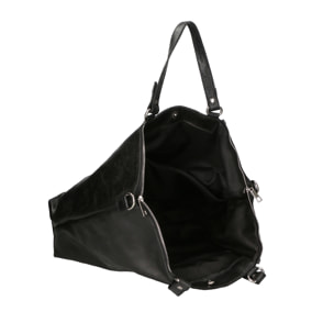 Borsa a spalla da Donna Elisamaria in Vera Pelle Made in Italy 34x49x12 cm