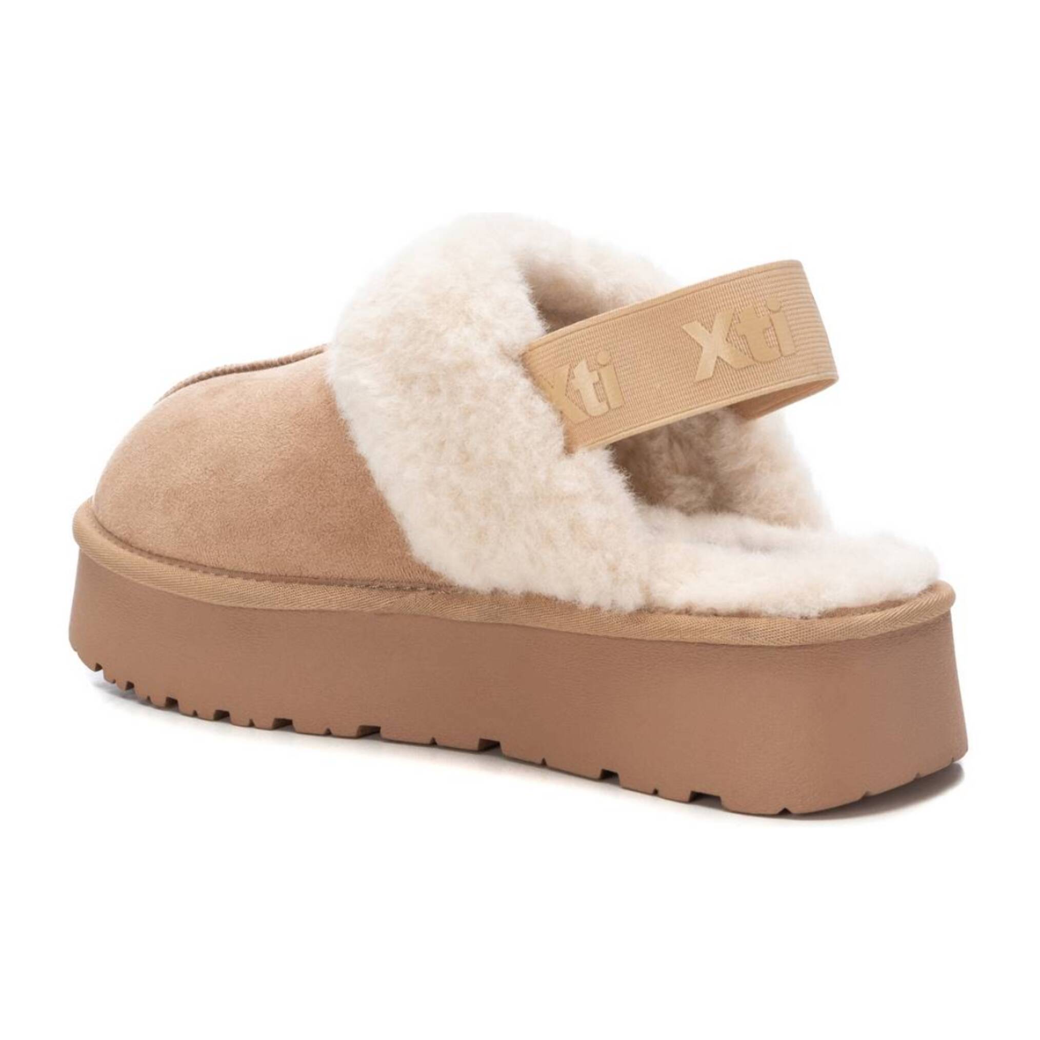 Zapatilla de casa australiana beige