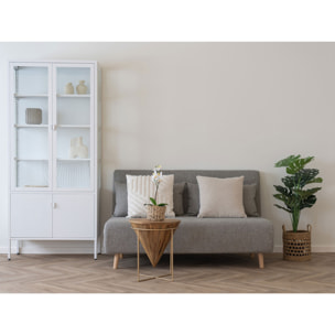 Cuscino Savannah in bouclé beige 45x45 cm