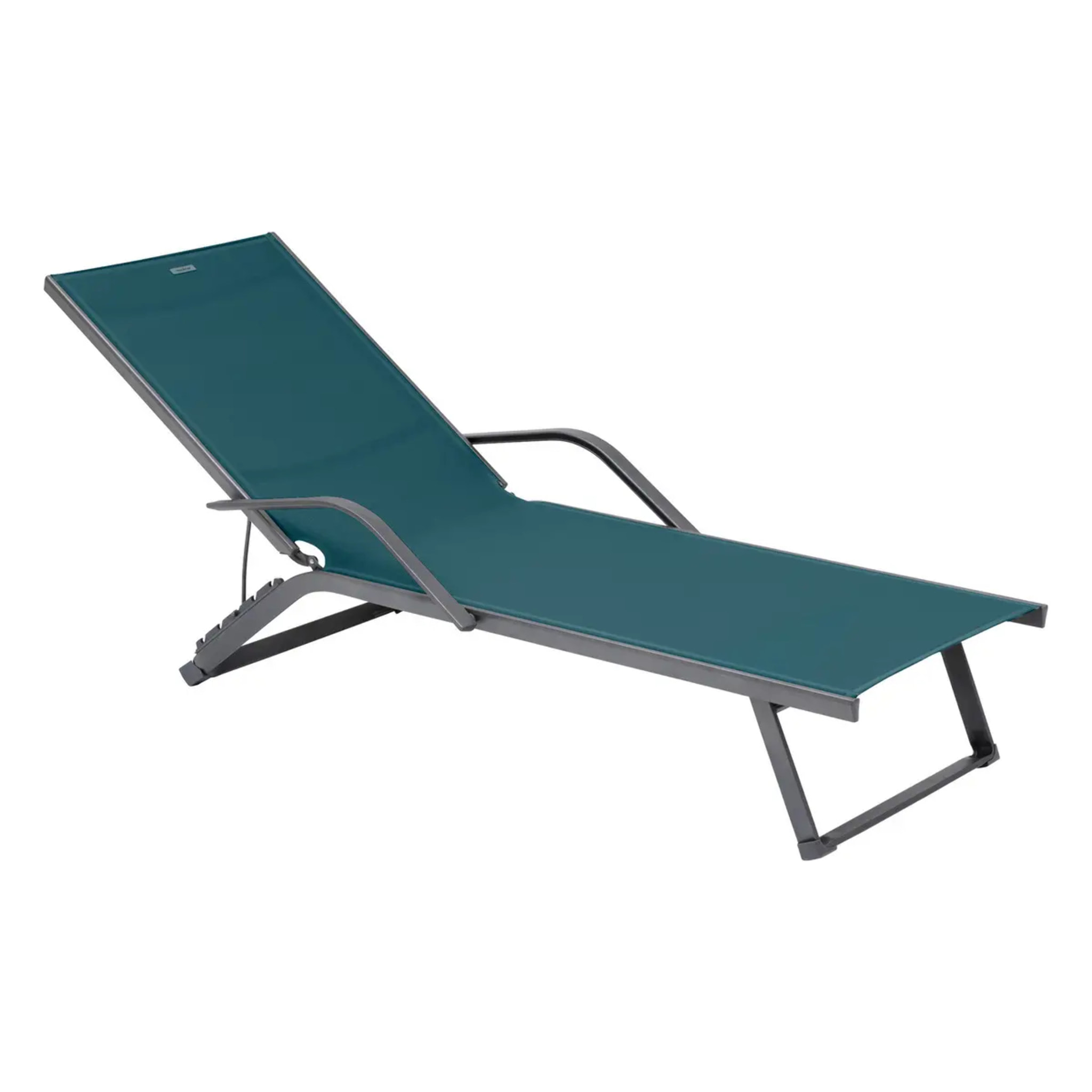 Transat "Bayamo" bleu canard & graphite en aluminium traité époxy