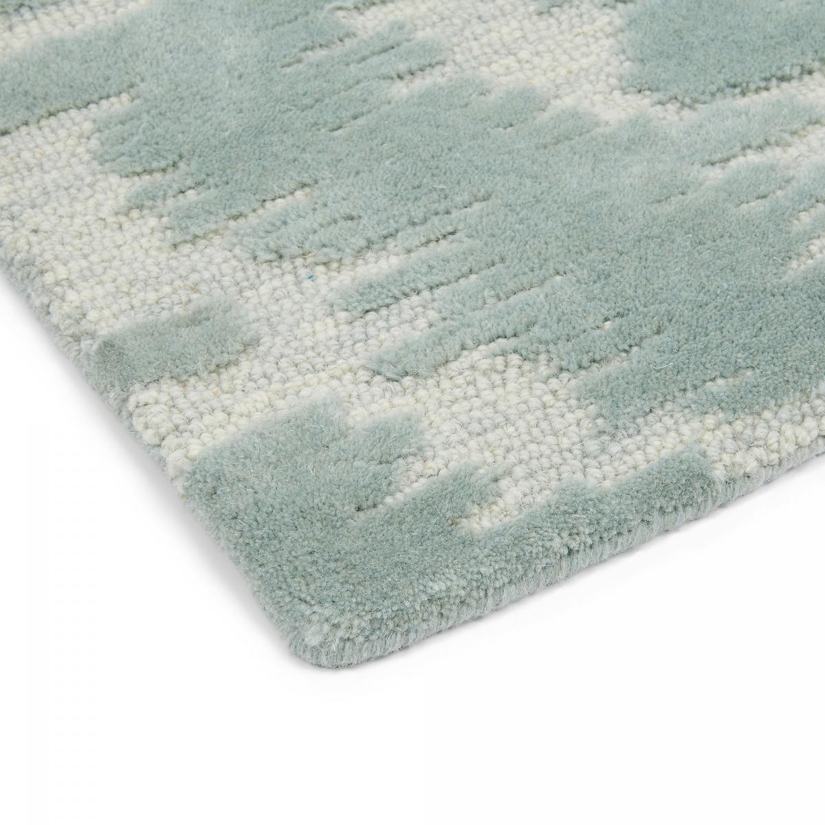 Tapis salon et chambre fait à la main en laine motif abstrait