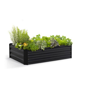 Carré potager en métal