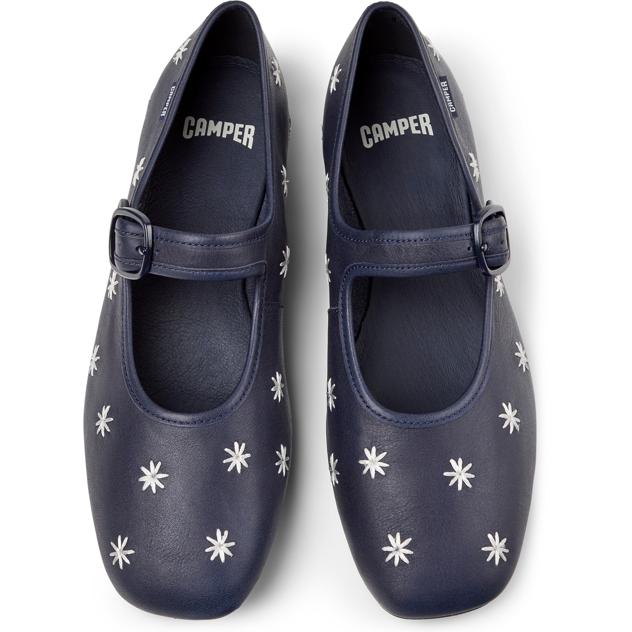 Ballerini - CAMPER Casi Myra - Blu - Pelle liscia