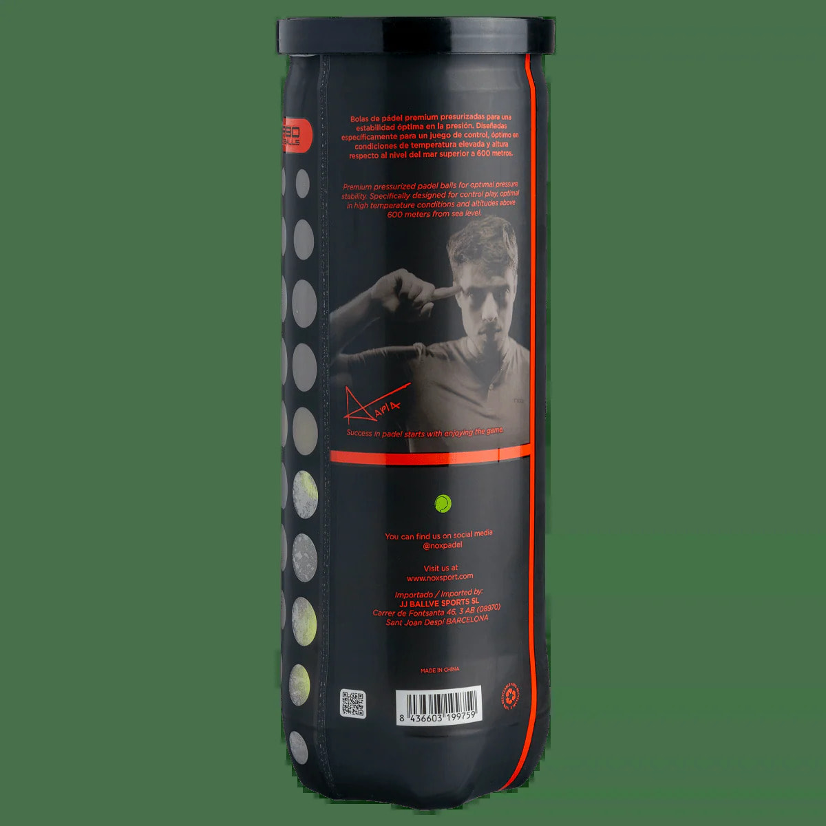 Bote bolas NERBO 3 unidades