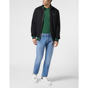 PHILIPP PLEIN Tracksuit Jacket Jacquard Monogram