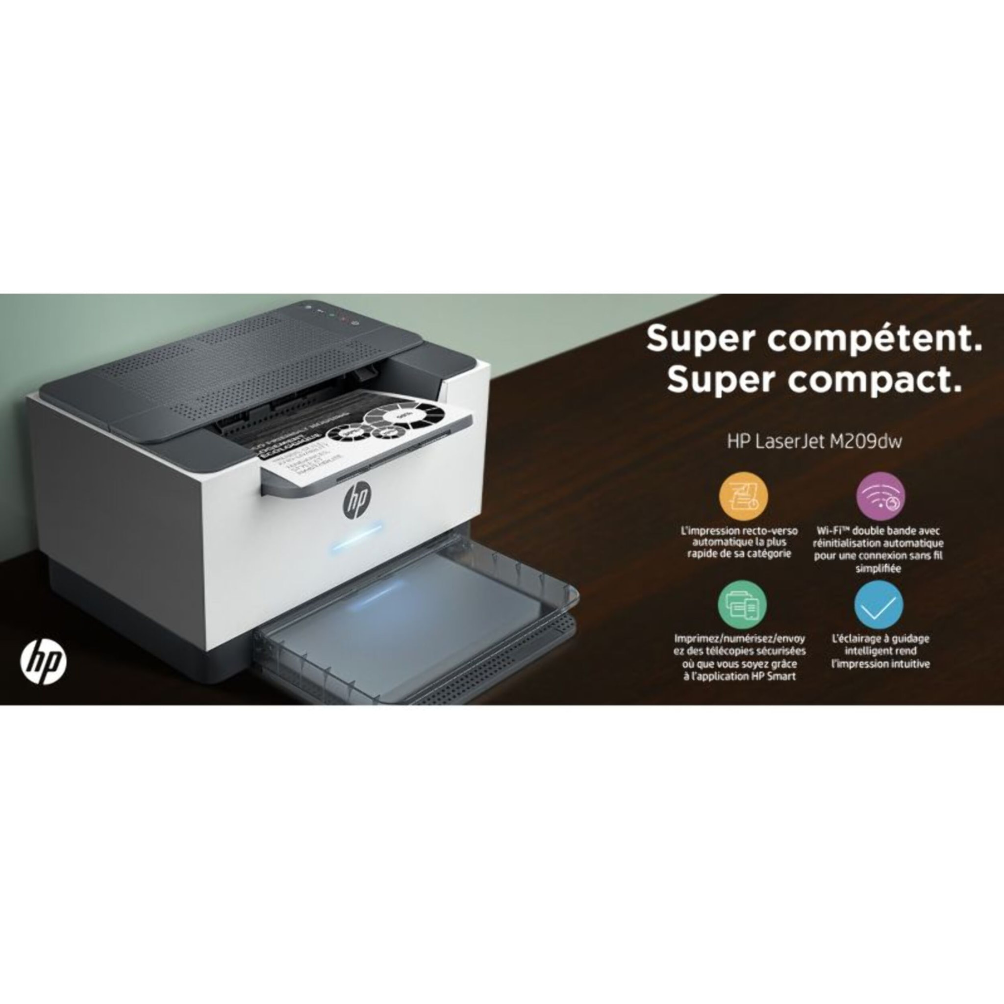 Imprimante laser HP LaserJet M209 dw