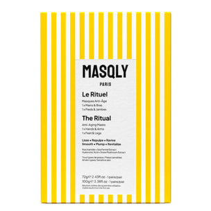 Le Rituel - Duo Masques Anti-Åge Mains & Bras et Pieds & Jambes