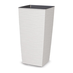 Plana Vaso Aurora Alto Quadrato 35x35x68h