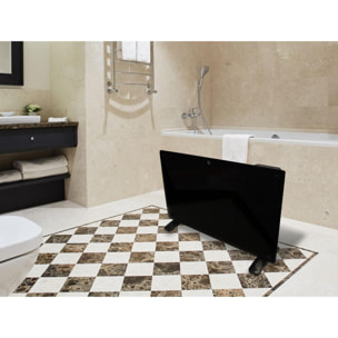 Radiateur avec panneau en verre et commande WiFi App 1500   W