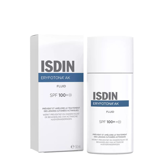 Eryfotona - Crème Solaire Fluide visage pour kératose actinique SPF100+ 50 ml
