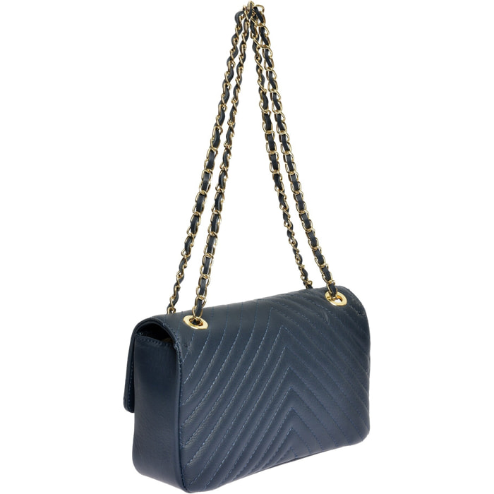 Borsa a tracolla Roberta M Blu