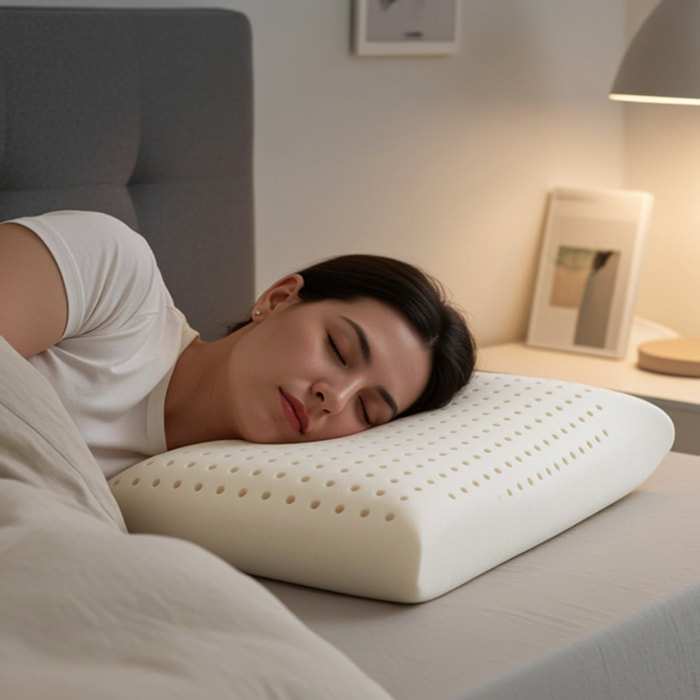 EFFE Guanciale Memory Evolution Bicomponents_Ergonomico+Soffice, Ibrido_Made in Italy