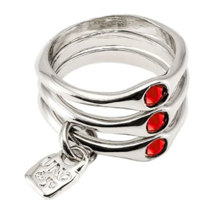 Anillo LA VIE EN ROSE ROJO 15