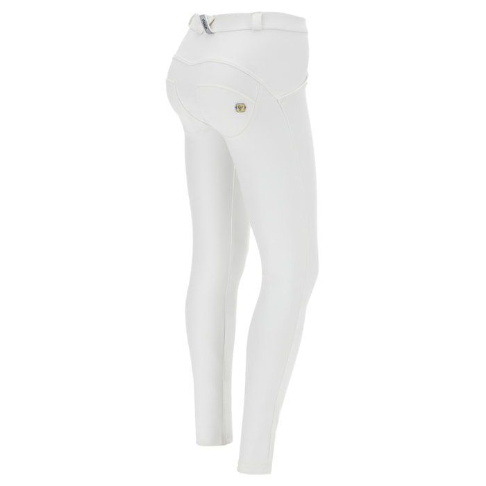 Pantaloni push up WR.UP® skinny in similpelle ecologica