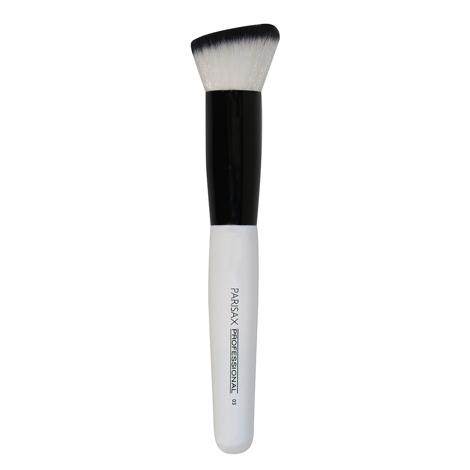 Pinceau Fond de Teint - Nylon Noir/Blanc