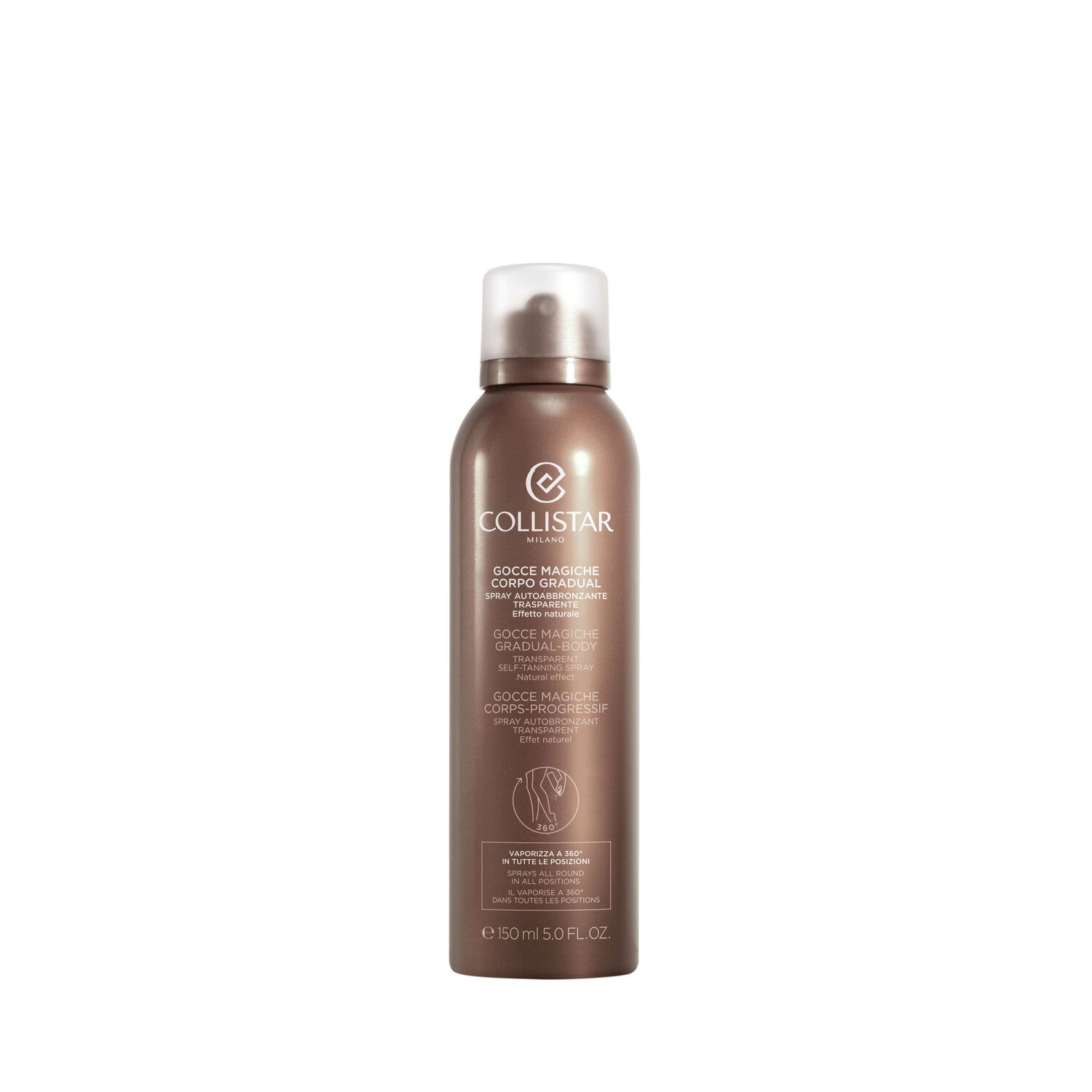 Gocce Magiche Corps Progressif - Spray autobronzant transparent - Effet naturel