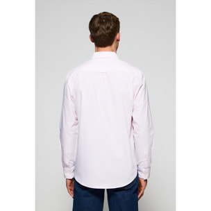 Camisa raya yale rosa con logo bordado Rigby Go