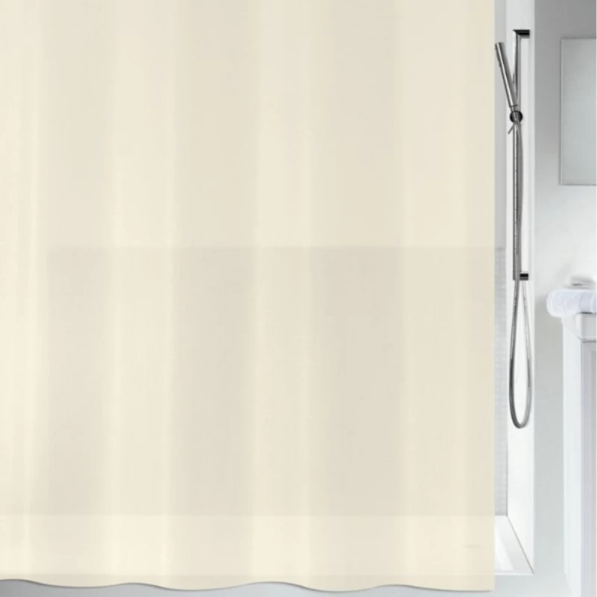 Rideau de douche PEVA BIO 120x200cm Sable Spirella