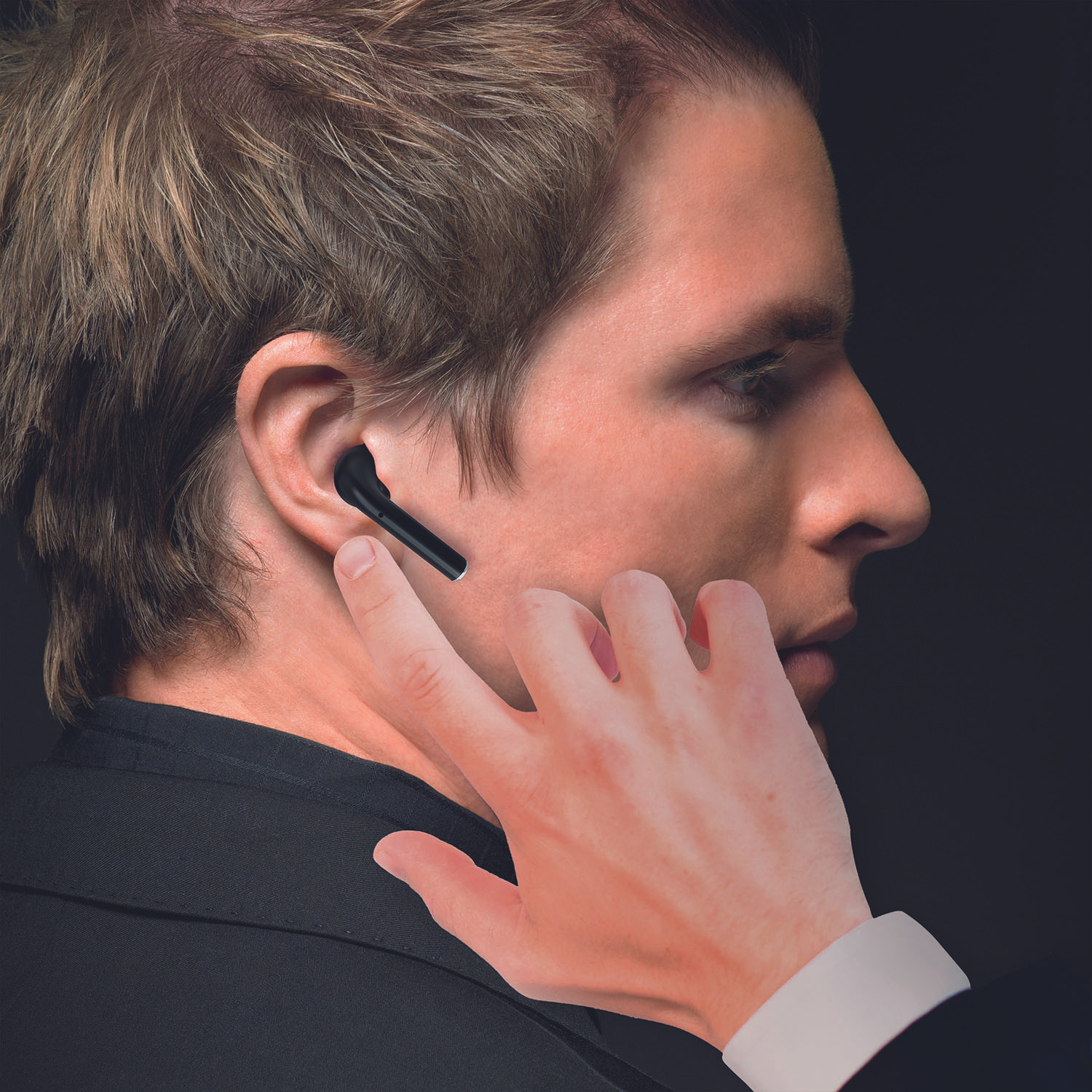 Ecouteurs Earbox Pro Induction Noir