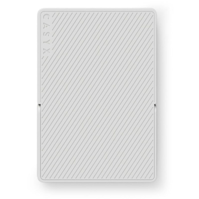 Batterie externe CASYX 5000 mAh Qi2 MagSafe avec bequille gris