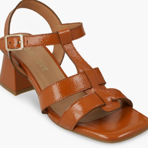 SANDALIAS MARRONES MIL5214-GO