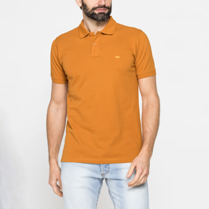 POLO MANICA CORTA IN PIQUET DI COTONE ORGANICO