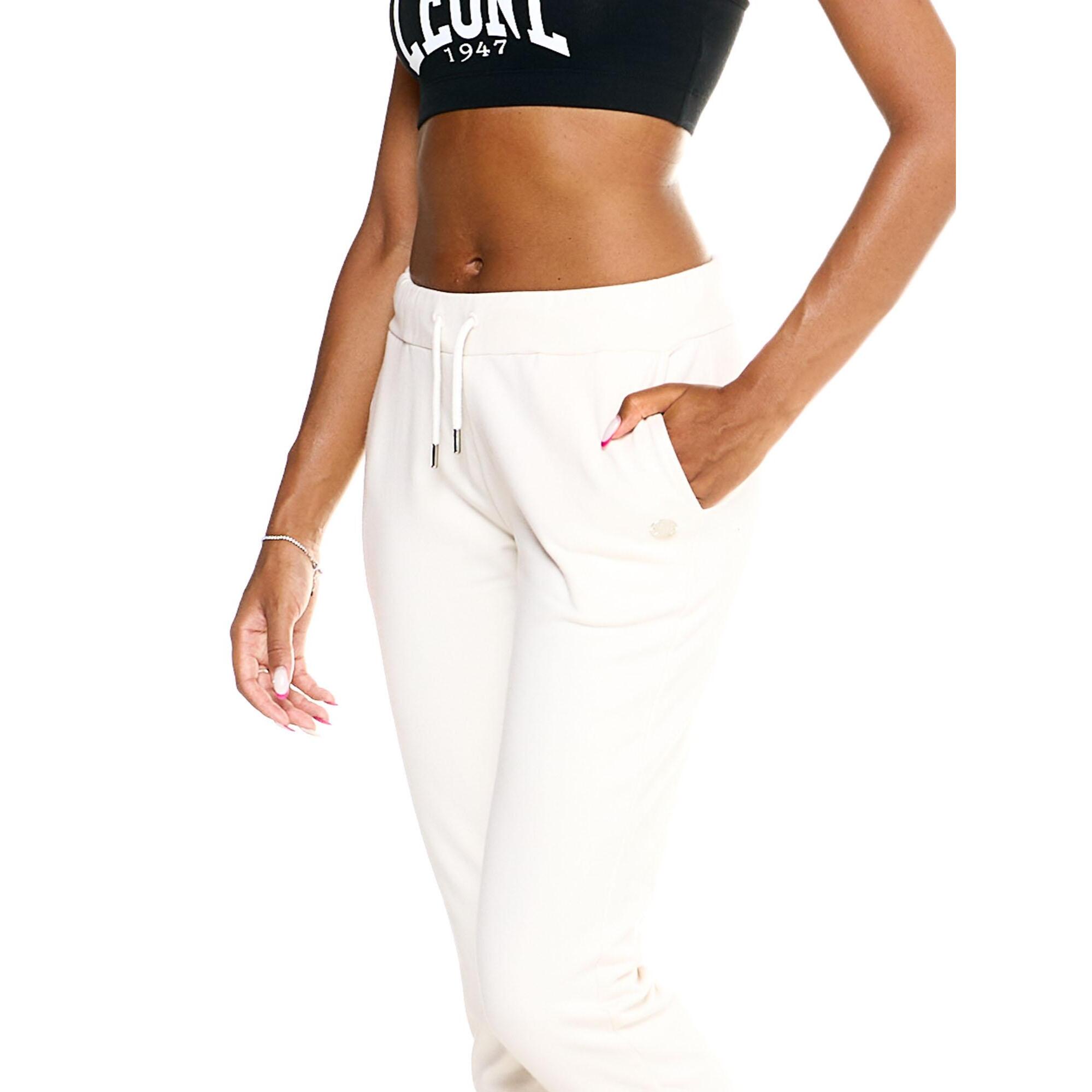 Pantalón de chándal Leone para mujer con puño básico