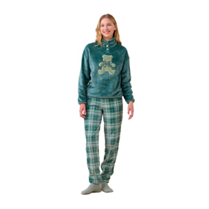 Pigiama donna coral articolo greenbear. Noidinotte