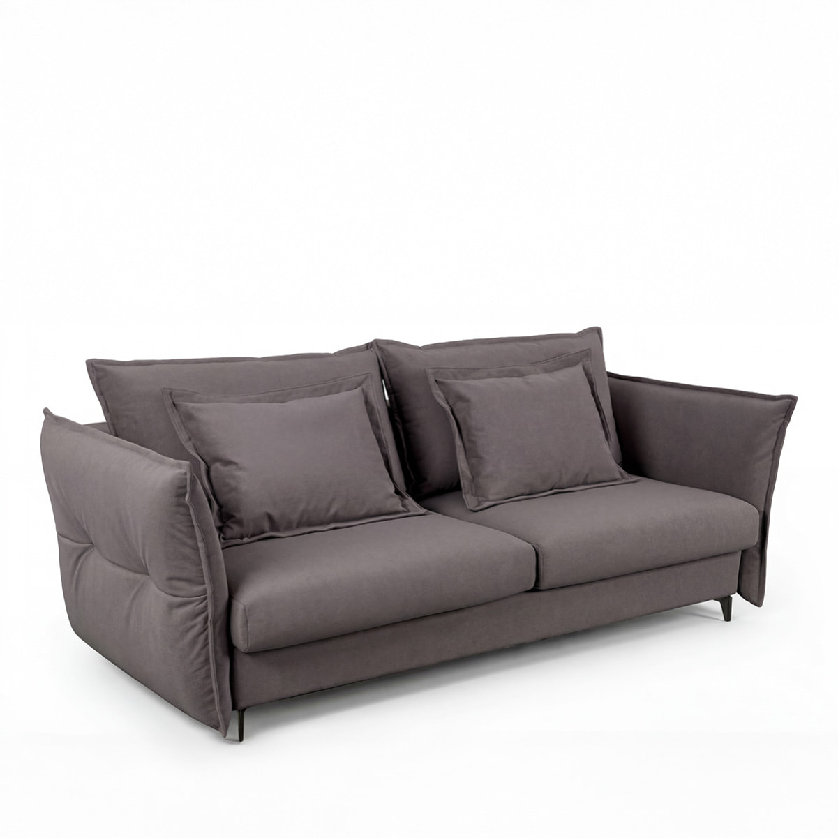 Canapé Tissu Droit Convertible Verduro - 3 Places