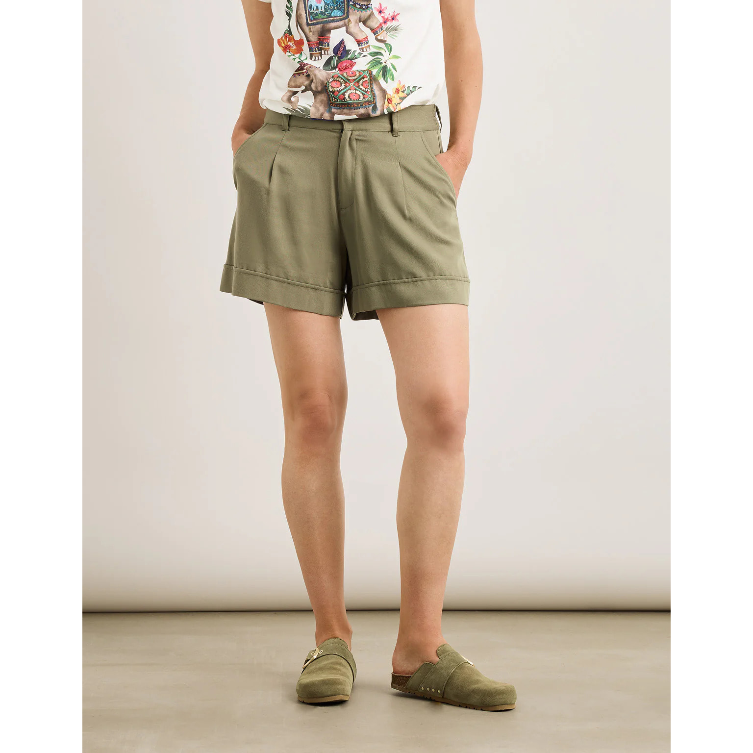 Short Caqui Claro - Duqui