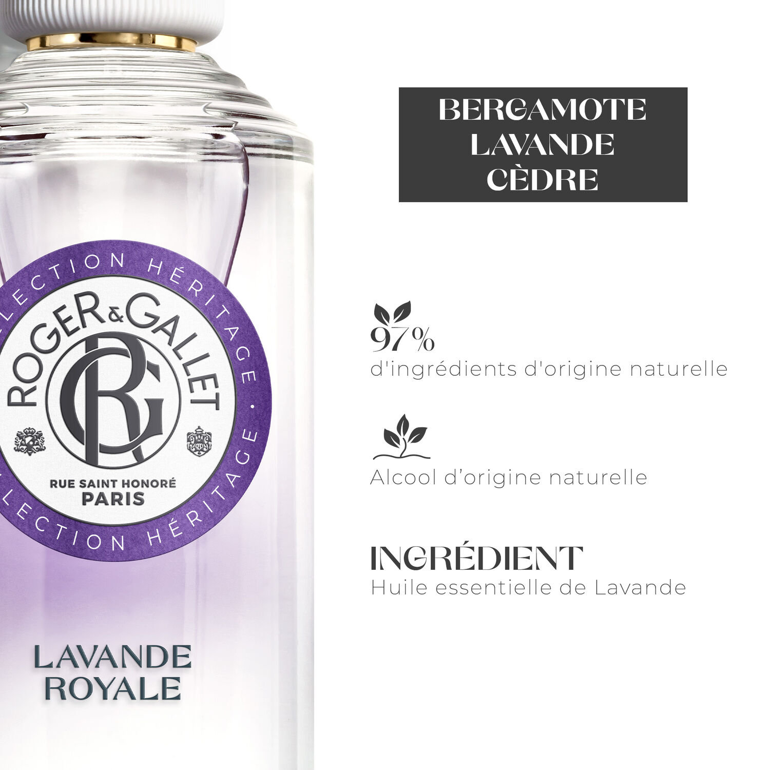 Lavande Royale - Eau Parfumée Bienfaisante 100 ml