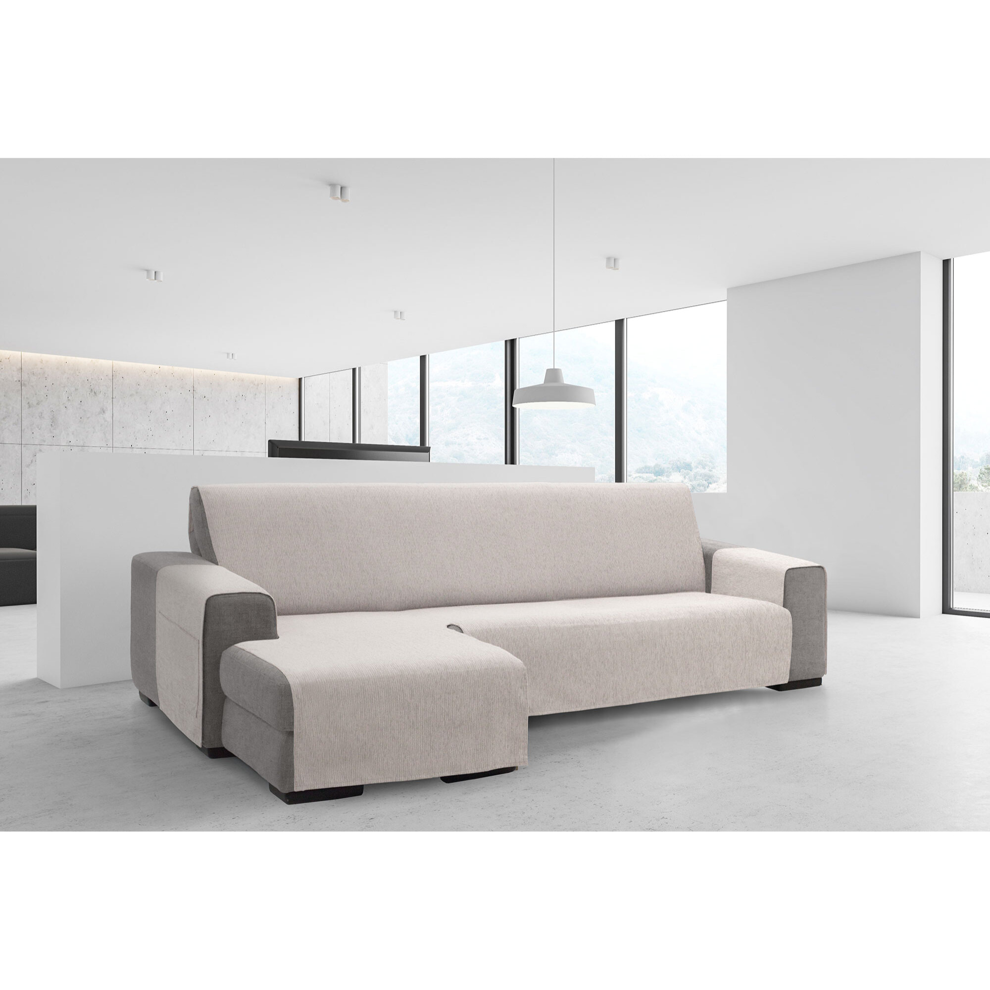 Cubre Sofá Chaise Longue Izquierda modelo PRISCILA