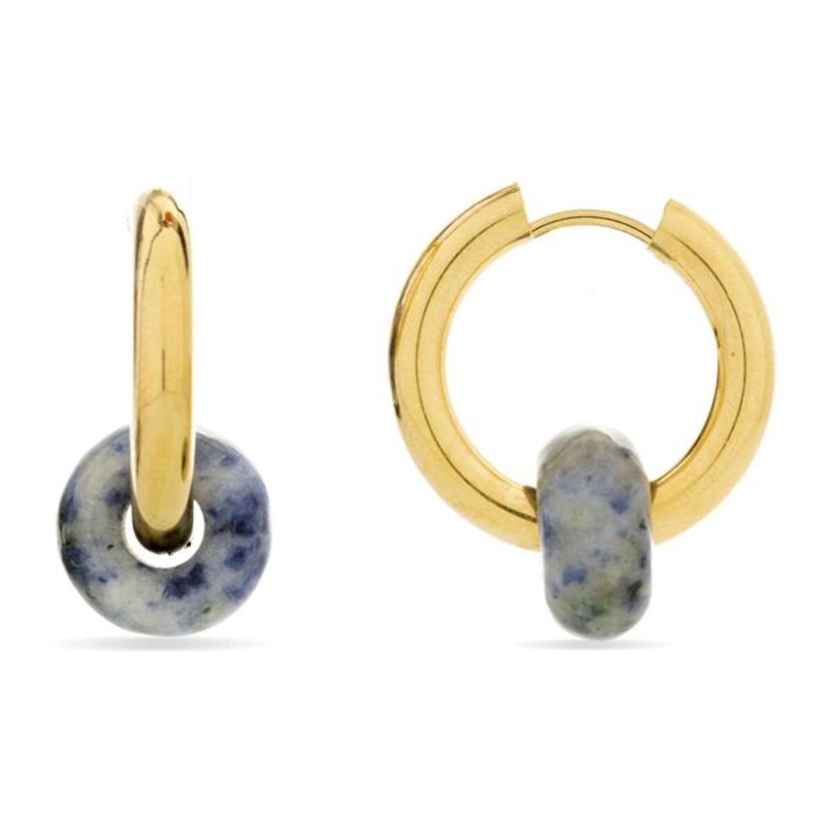 Pendientes Lux by Lux acabadoss oro 18k