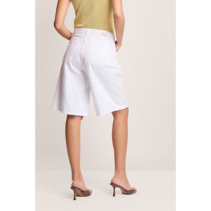 Kocca - Pantaloni corti in cotone Donna, Tinta unita
