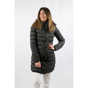 Chaqueta Munich Long Jacket marca ECOON - Negro