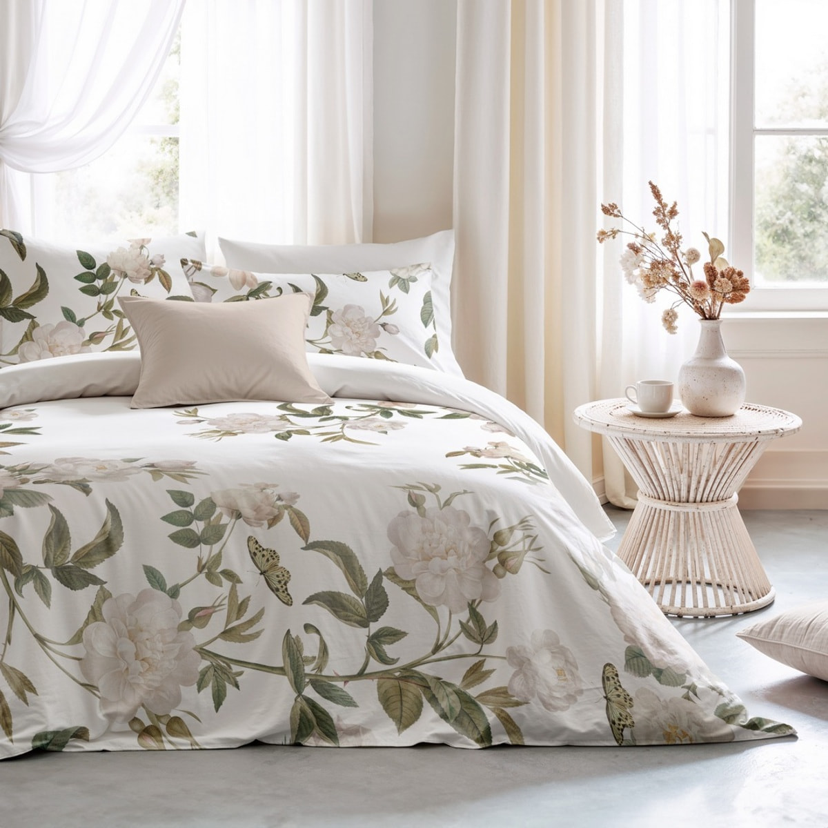 Housse de couette LUXURY BLANC